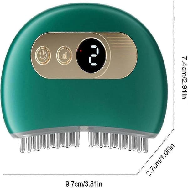 TMJ Smärtlindring Käk- & Nackmassage, Vibrations- & Värmeterapi, Ergonomisk Multi-Nål TMJ Massageapparat för Käk- & Nacksmärtlindring Vit White