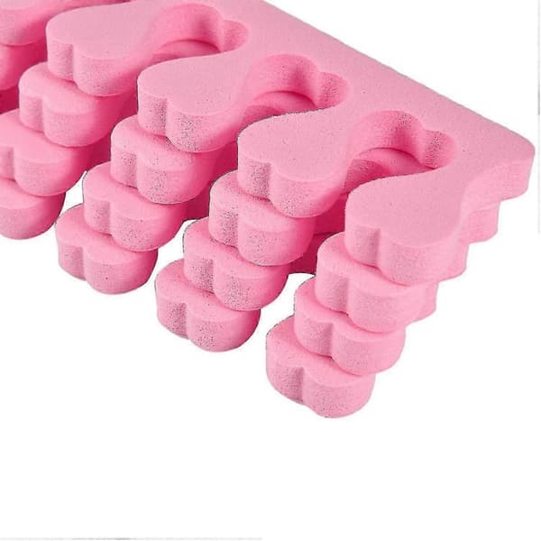 2025 20 stk. engangs tå- og fingeradskiller i skum (pink)