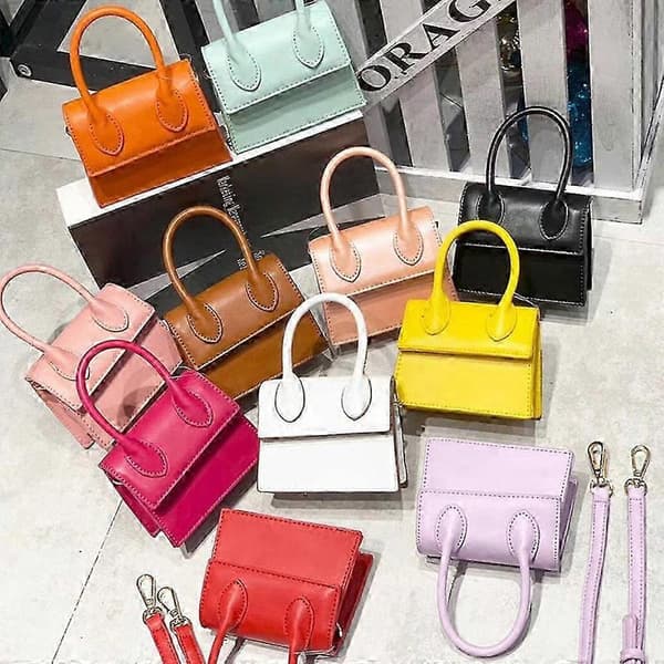 2025 Mini delikat håndtaske, Crossbody-tasker White