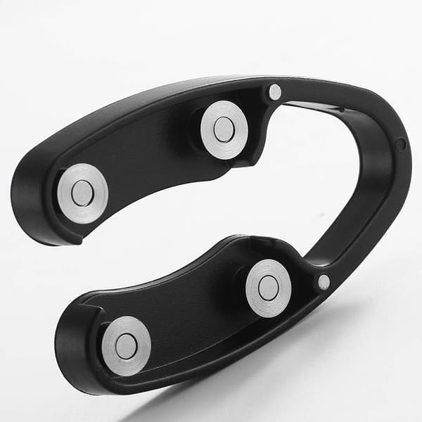 2-pak Design Vinfolieknive, Vinflaskeåbner Tilbehør, Gave til Vinelskere, Sort