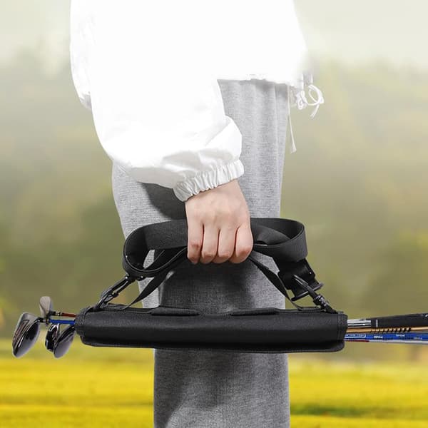 Golfkøllebagger, golfreisebagger med skulderstropper, bærbare golfbagger, golftilbehør for menn og kvinner.