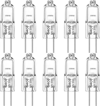 G4 Halogenpærer Varmhvit 20W Stiftpærer (100-pk) 20W (100-Pack)