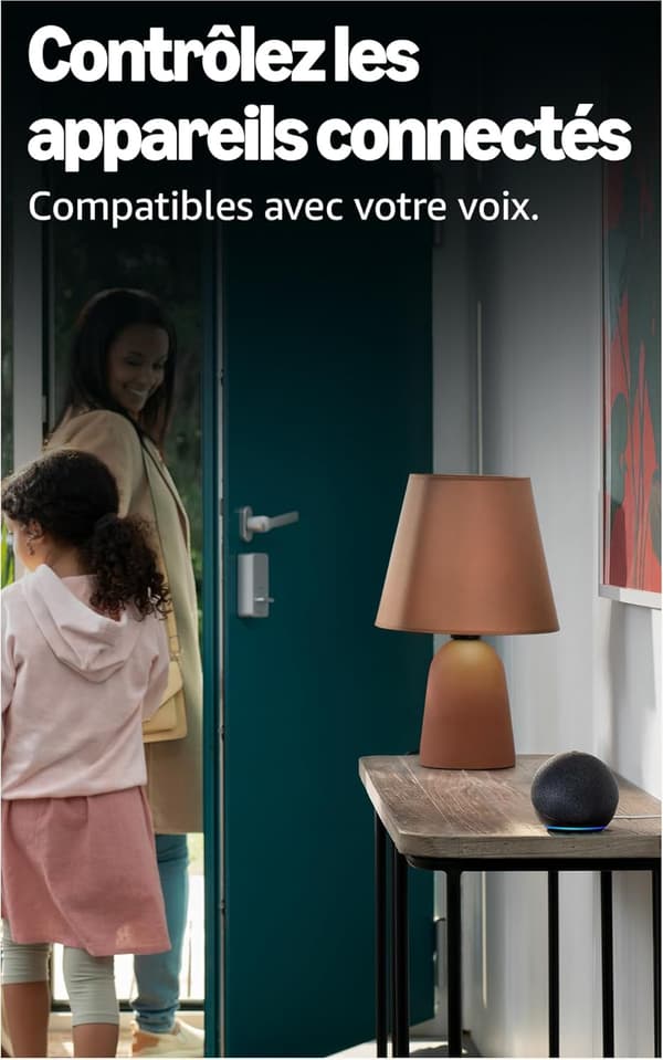 Stor levende lyd Wi-Fi og Bluetooth smart højttaler med | Sort