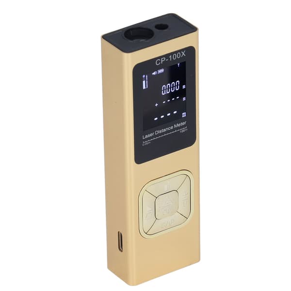 100m Distance Meter, Ultra-thin Handheld Accurate Electronic Laser Meter for Architecture