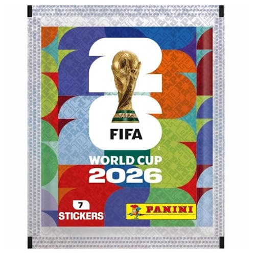 VM 2026-klistremerke, 1 pakke