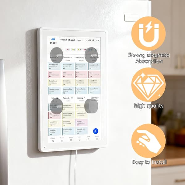 Magnetiskt kylskåpsfäste för Skylight 15 tums kalender, Skylight kalenderställ