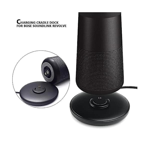Charging Dock for Soundlink Revolve/Soundlink Revolve+ (Series II) Revolve Plus Portable Speaker,A