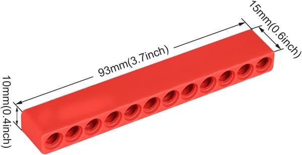 10 stk 12-hulls sekskantbitsholderorganisator skrutrekkerbitsholder 1/4 tomme bitslagring fleksibel plast