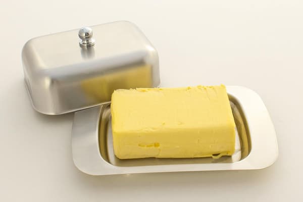 Fettpanne i rustfritt stål, lett å gripe lokket
