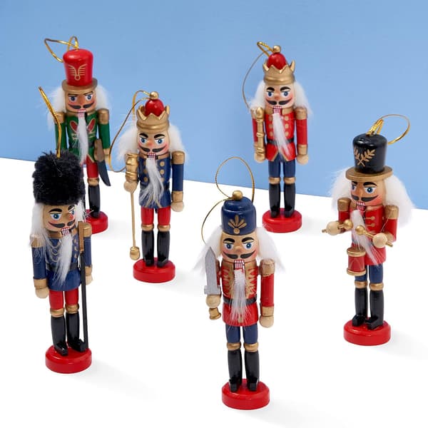 Tre Nøtteknekker Soldat Ornament for Juletrepynt