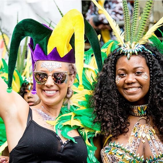 2-pak Mardi Gras Jester Hat Kæmpe Kostume Maskerade Karneval