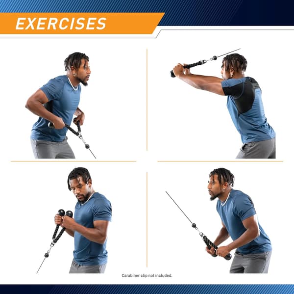 Kraftig nylon triceps reb til overkrops træning