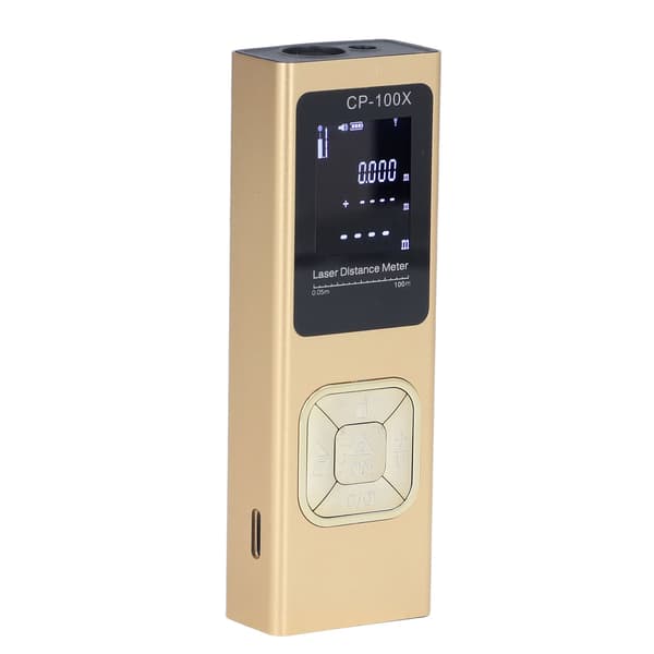 100m Distance Meter, Ultra-thin Handheld Accurate Electronic Laser Meter for Architecture