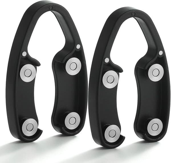 2-pak Design Vinfolieknive, Vinflaskeåbner Tilbehør, Gave til Vinelskere, Sort