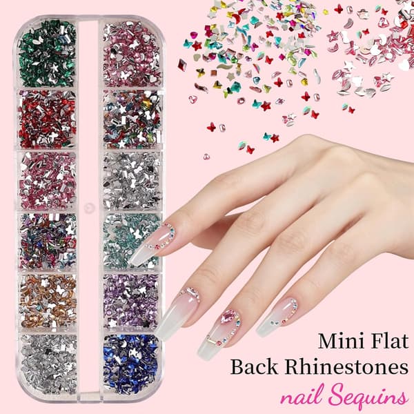 Bedazzling Kit, Bedazzler Kit med strass, Små hartsstrass