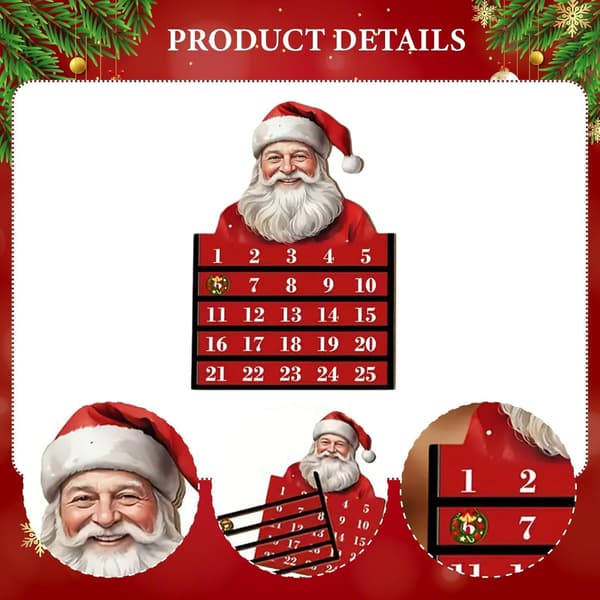 2025 Juledekorasjonsgave Samleobjekt Julekalender