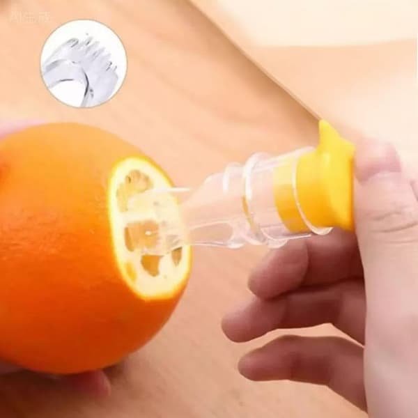 Handpressjuicer för citron, apelsin och citrusfrukter - 3.5\"L x 1.6\"W