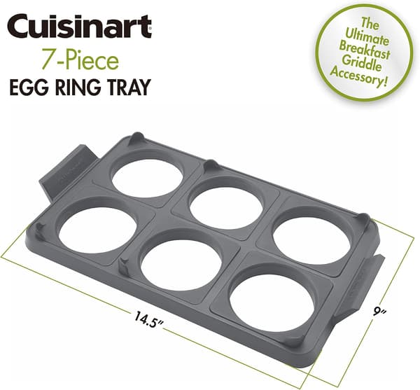 CGR-600 7-delt stekepanne eggringbrett