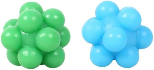 Multifunksjonell elastisk ball for katter, bittesikre interaktive katteleker, svært elastisk, brukt til selvunderholdning og lindring av kjedsomhet.