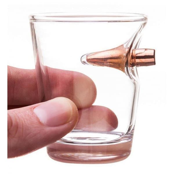 Shot mini vinglass med kuler, mini kule vinglass