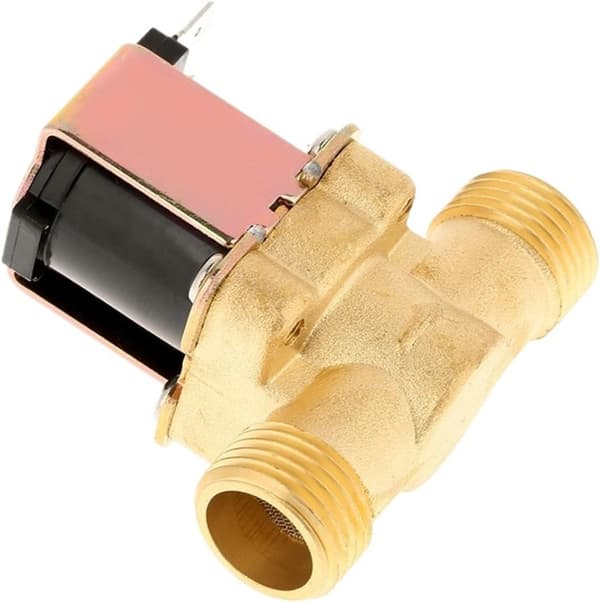 DC12V Solenoid for Valve Solid Brass Normally Closed Electric Solenoid for
