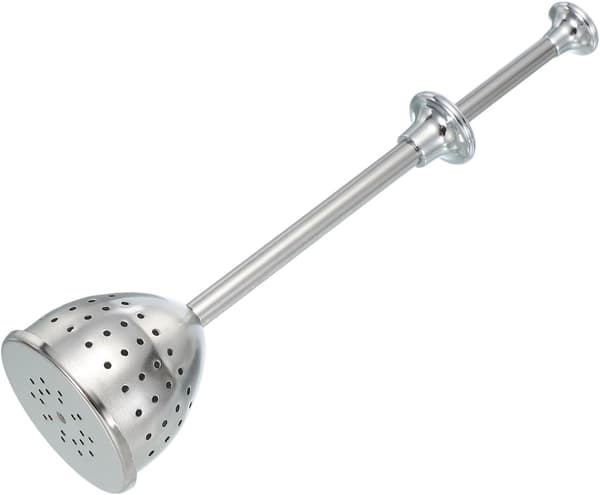 Te-infuser til løse blade, te-infuserfilter i rustfrit stål, justerbar håndtagskugle-steamer-diffusor-si til kop og tekande,