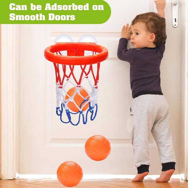 Badeleker - Barnas badekar basketballkurv, småbarns badeleker, dusjleker for 4-8 åringer