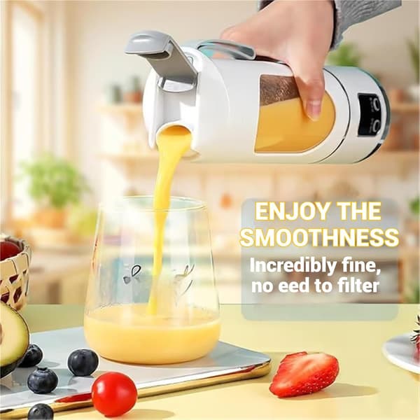 Digital Multi-Mode Juicer Blender - Smart LED Display, 2026 Ny Bærbar Smoothie Blender green
