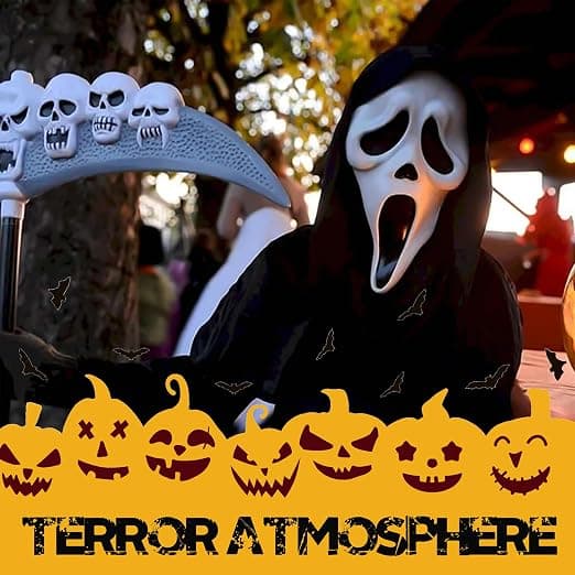 Ghost-naamio (COD MWII) Halloween-koristelu/pukuleikkirekvisiitta
