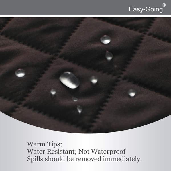 Easy-Going käännettävä sohvanpäällinen, 3 istuttava sohva, suuri, suklaa/beige