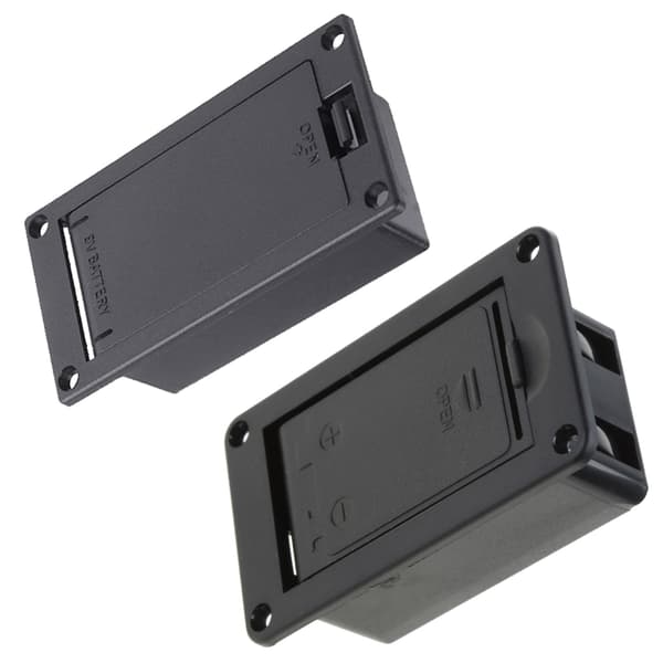 9V Batteriholder til Aktiv Guitar Bas Pickup Musikinstrument Tilbehør 0.03 Style 2