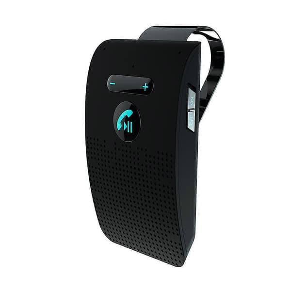 Bluetooth Bilsæt Trådløs Bluetooth 4.2 Håndfrit Bilsæt Solskærm Klips Højttaler 1 - Sort
