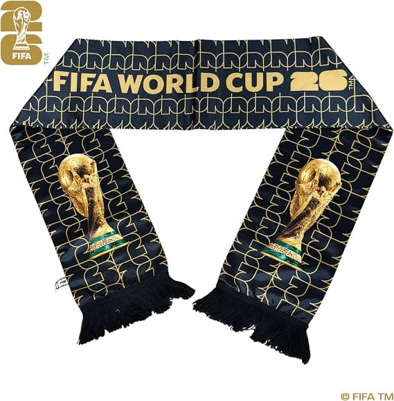 FIFA World Cup 2026 Edition - Polyester Trophy Skjerf – Kampdag Fanutstyr for alle kamper