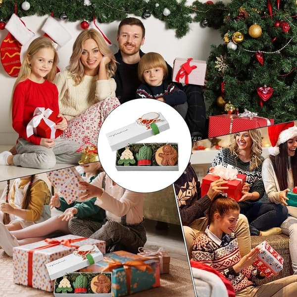 Juleduftlys, duftende julelys, hjemmeduftende sojavoks julelys, julelys til hjemmet, afslappende duftlys