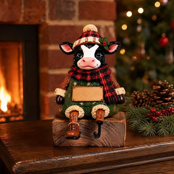 Julstrumphållare Hyllsittare Mantel Dold Krok