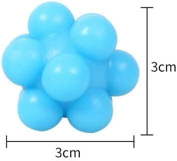 Multifunksjonell elastisk ball for katter, bittesikre interaktive katteleker, svært elastisk, brukt til selvunderholdning og lindring av kjedsomhet.