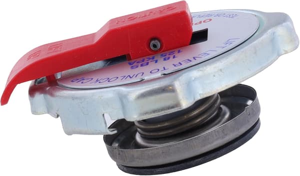 18 PSI kylarlock, svart, storlek A, för öppet eller slutet system