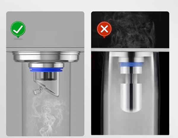 2-pack avloppsluktstopp – backventil för duschgolv, diskbänk, balkong – luktfri avloppsförsegling