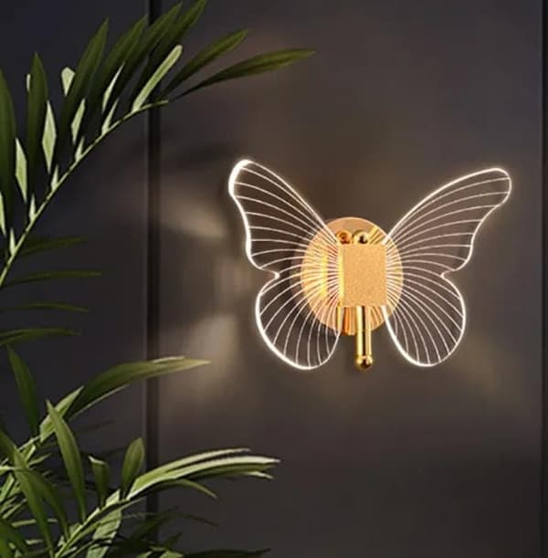 10 Watin LED-seinävalaisin ja LED-lamppu perhosseinävalaisimeen