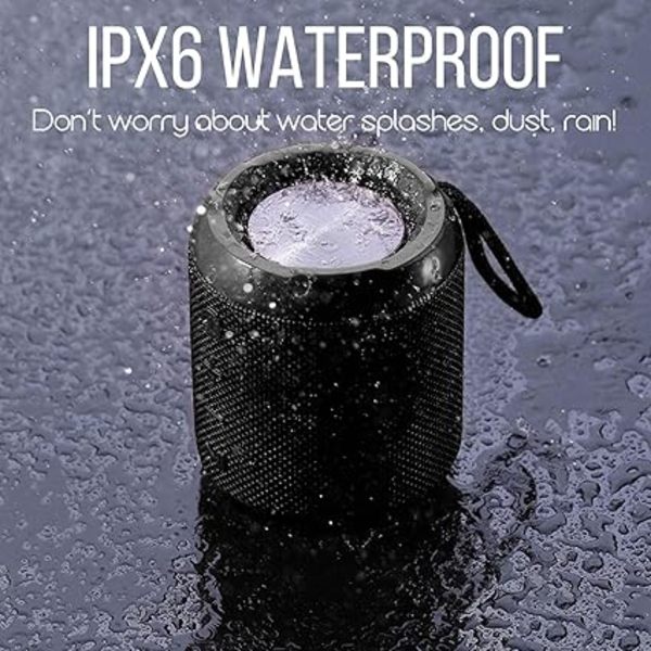 Portable Bluetooth Speaker, 20W Waterproof Bluetooth Speaker, Dual