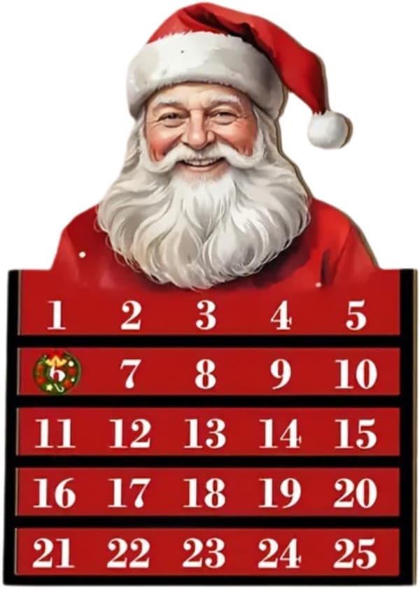 2025 Juledekorasjonsgave Samleobjekt Julekalender