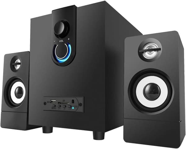 Multimedie Aktiv Subwoofer Lydkort Computerhøjttalere Desktop