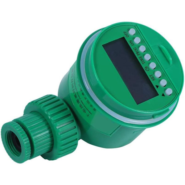 Vanningskontroller Programmer Automatisk Digital LCD Elektronisk Hjemmevanntimer Hage