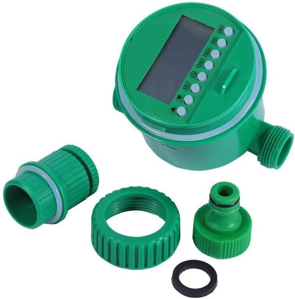 Vanningskontroller Programmer Automatisk Digital LCD Elektronisk Hjemmevanntimer Hage