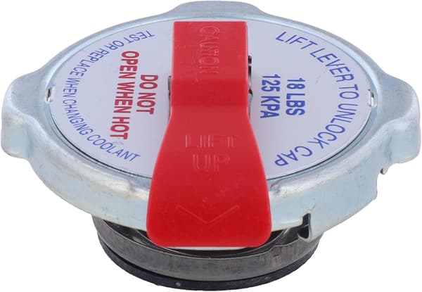 18 PSI kylarlock, svart, storlek A, för öppet eller slutet system