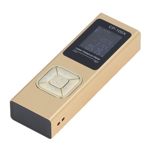 100m Distance Meter, Ultra-thin Handheld Accurate Electronic Laser Meter for Architecture