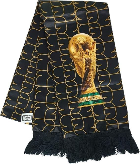 FIFA World Cup 2026 Edition - Polyester Trophy Skjerf – Kampdag Fanutstyr for alle kamper