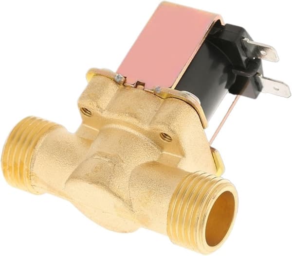 DC12V Solenoid for Valve Solid Brass Normally Closed Electric Solenoid for