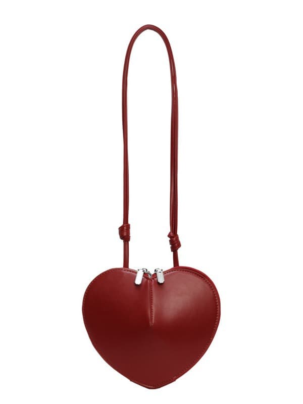 Hjerteformet pung, hjerteformet håndtaske, Valentinsdagsgave, mini håndtaske til kvinder