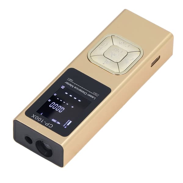 100m Distance Meter, Ultra-thin Handheld Accurate Electronic Laser Meter for Architecture